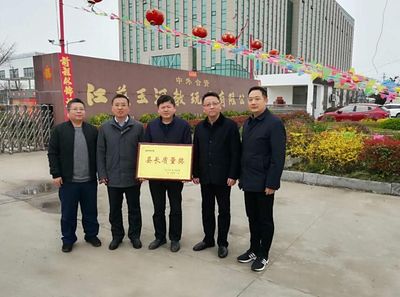 江苏玉河玩具公司喜获县长质量奖
