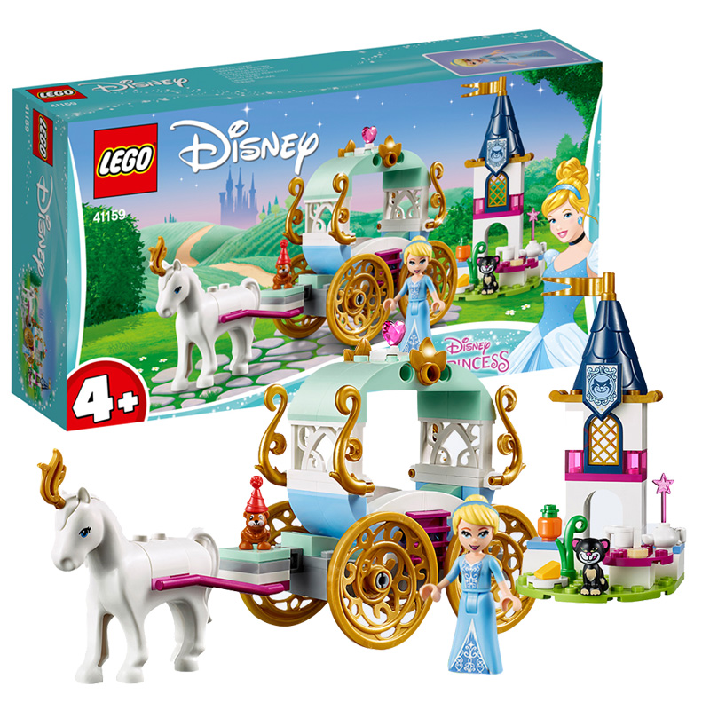 乐高女孩系列 迪士尼城堡、别墅与冰雪奇缘玩具总动员4拼装积木玩具的魅力